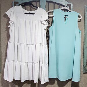 2 Medium Spring/Summer Knee Length Dresses